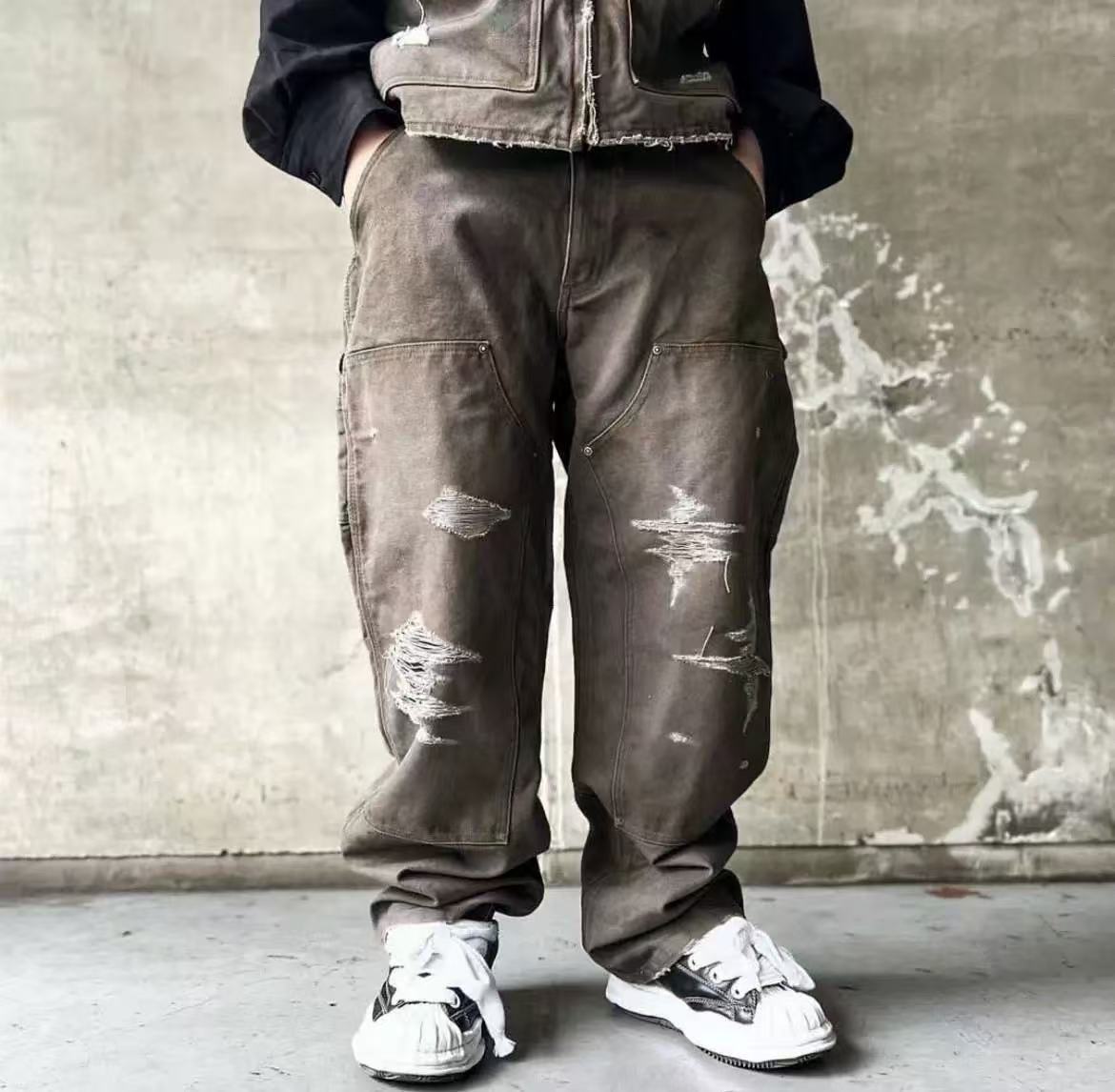 KAMIYA Boro Painter Pant