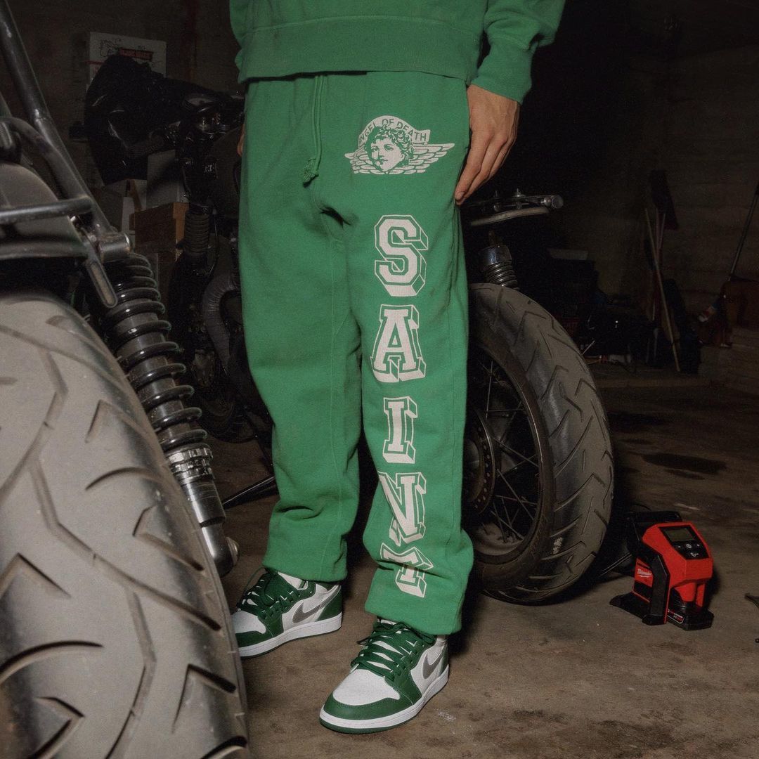 SAINT MICHAEL ANGEL SWEAT PANTS