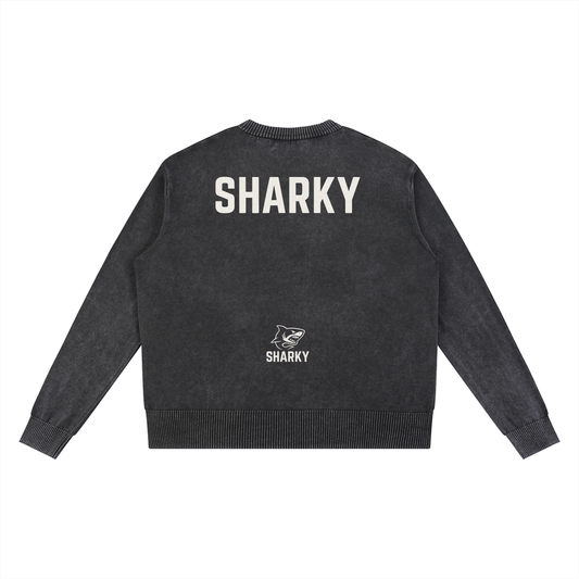 Mineral Wash Oversized Sweater
