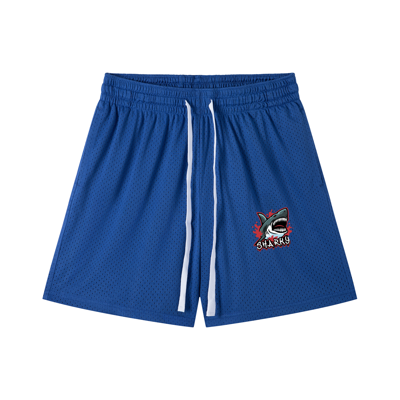Mesh Drawstring Shorts
