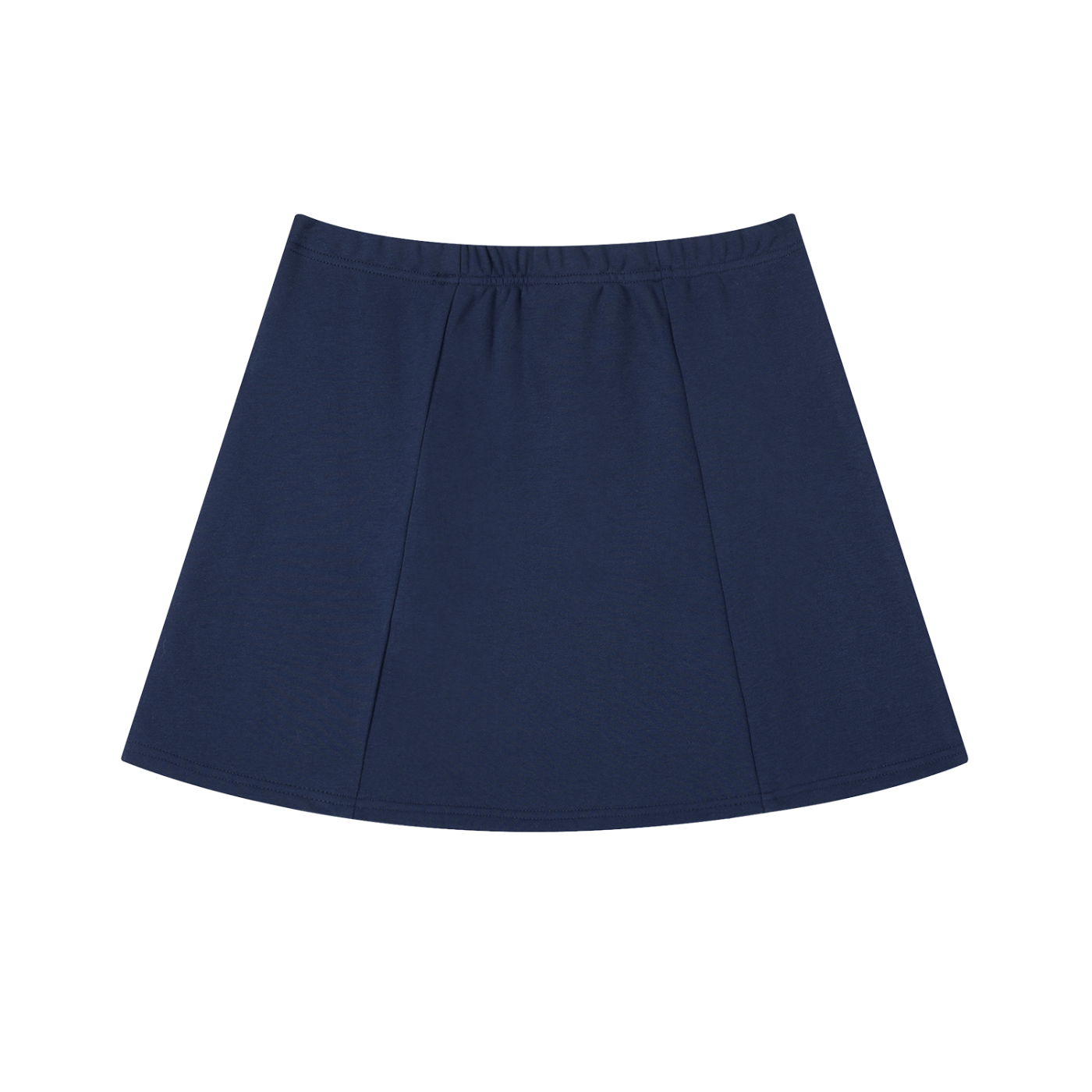 Contrast Side Stripe Slit Skirt Womens
