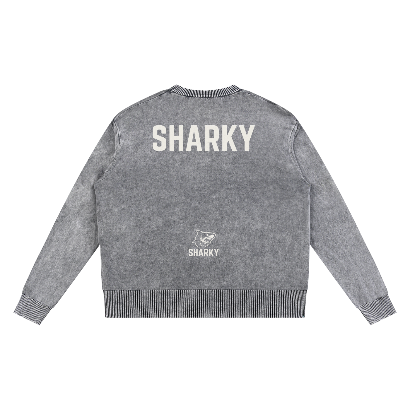 Mineral Wash Oversized Sweater