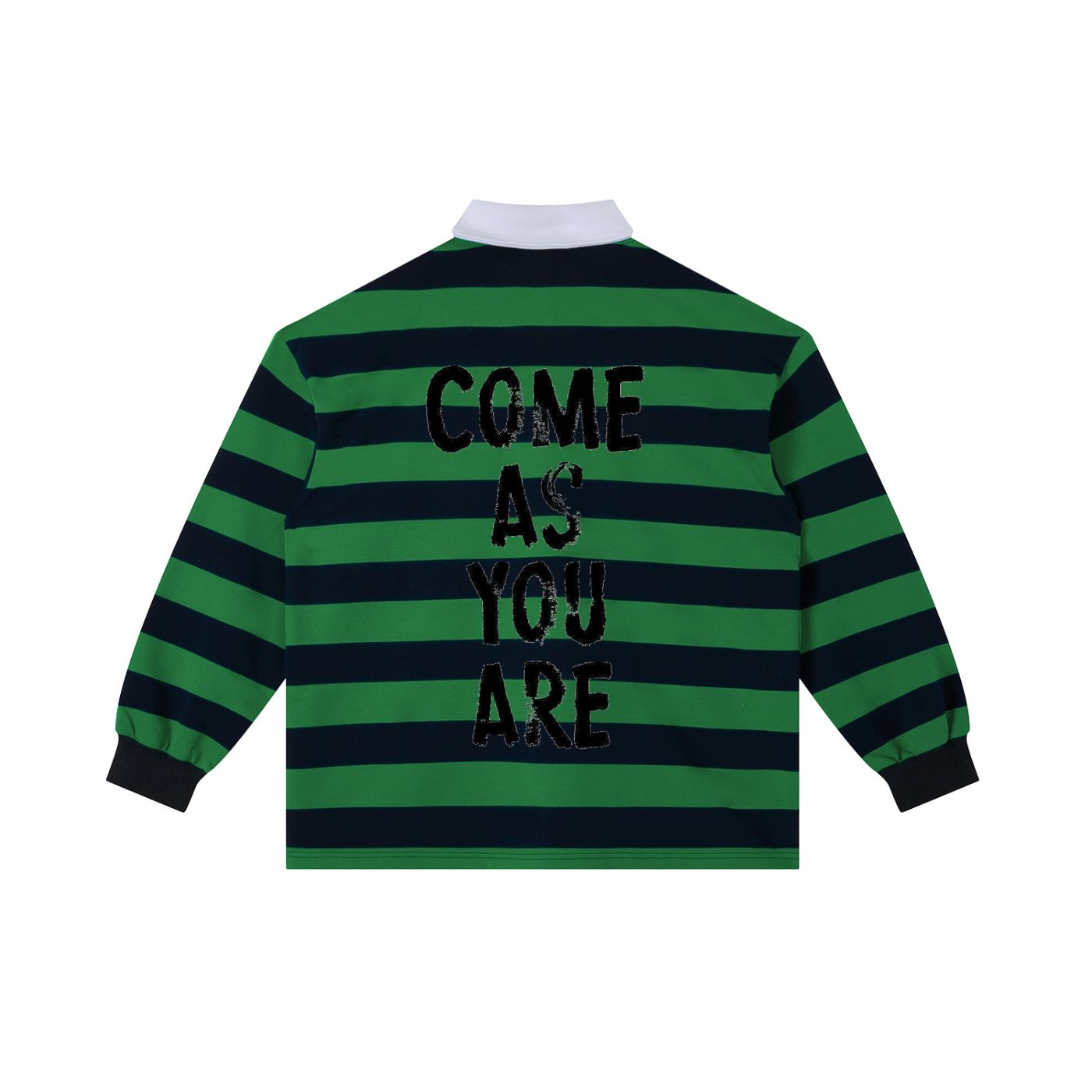 Color Block Stripe Polo Shirt
