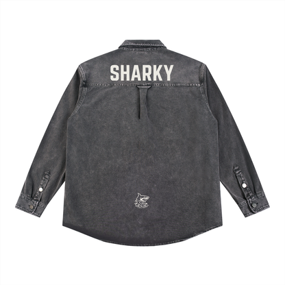 Denim Vintage Washed Heavyweight Jacket