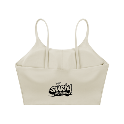 Spaghetti Strap Yoga Sports Bra