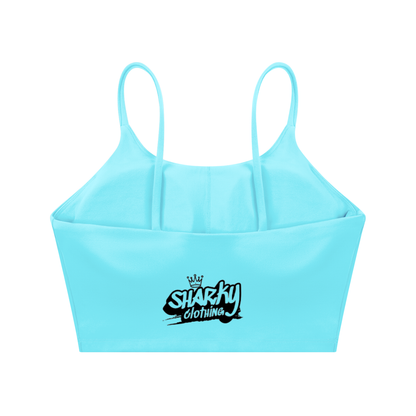 Spaghetti Strap Yoga Sports Bra