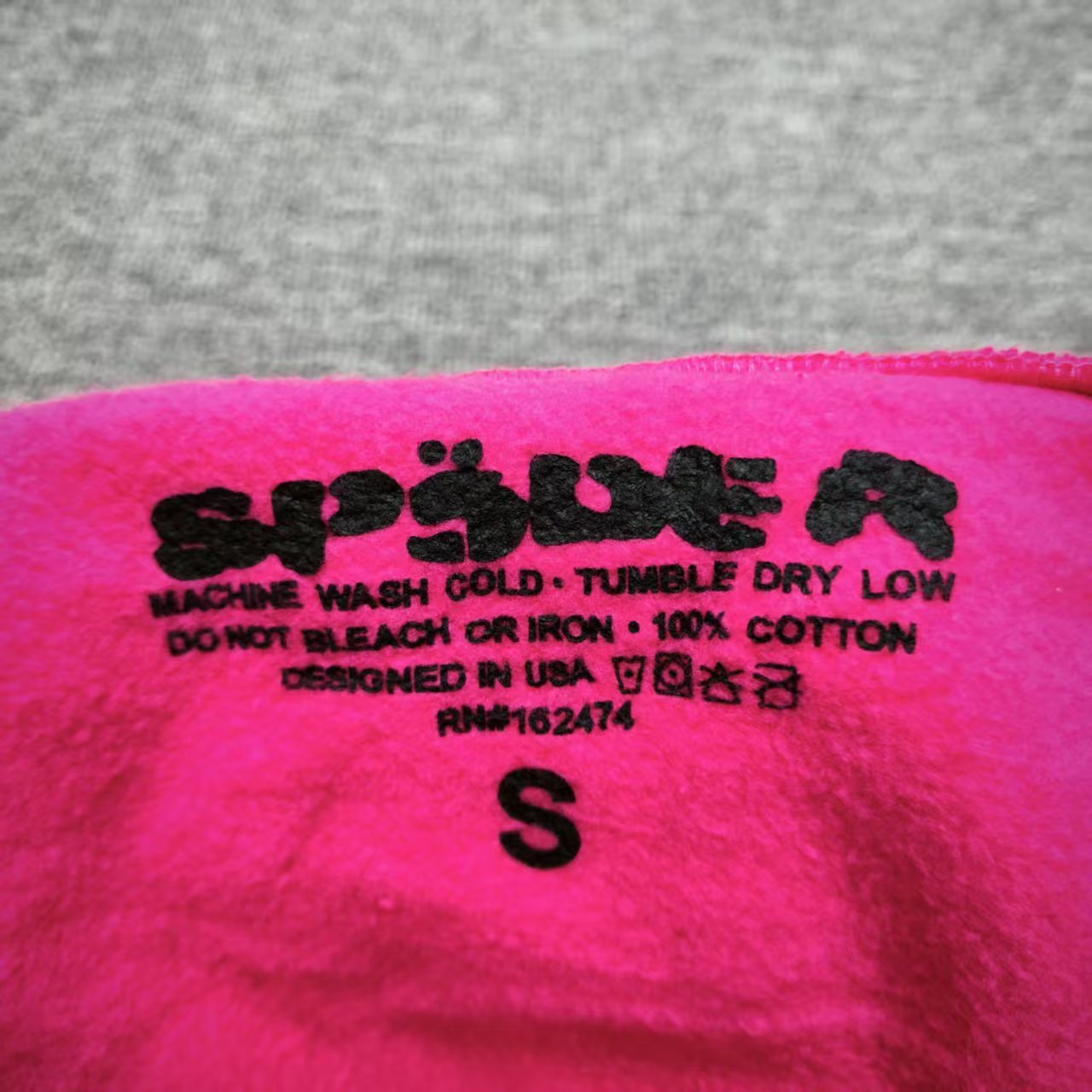Sp5der HOODIE PINK