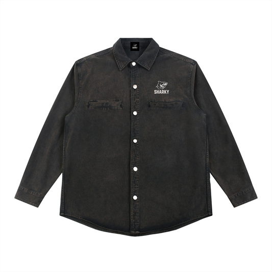 Denim Vintage Washed Heavyweight Jacket