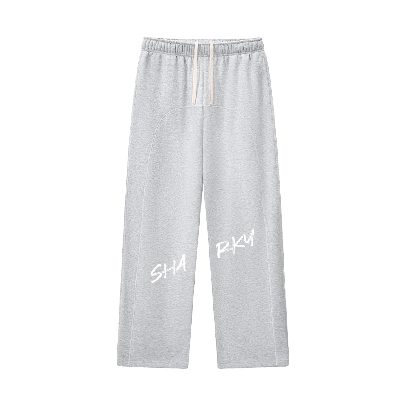 Contrast-Stitched Fleece Sweatpants