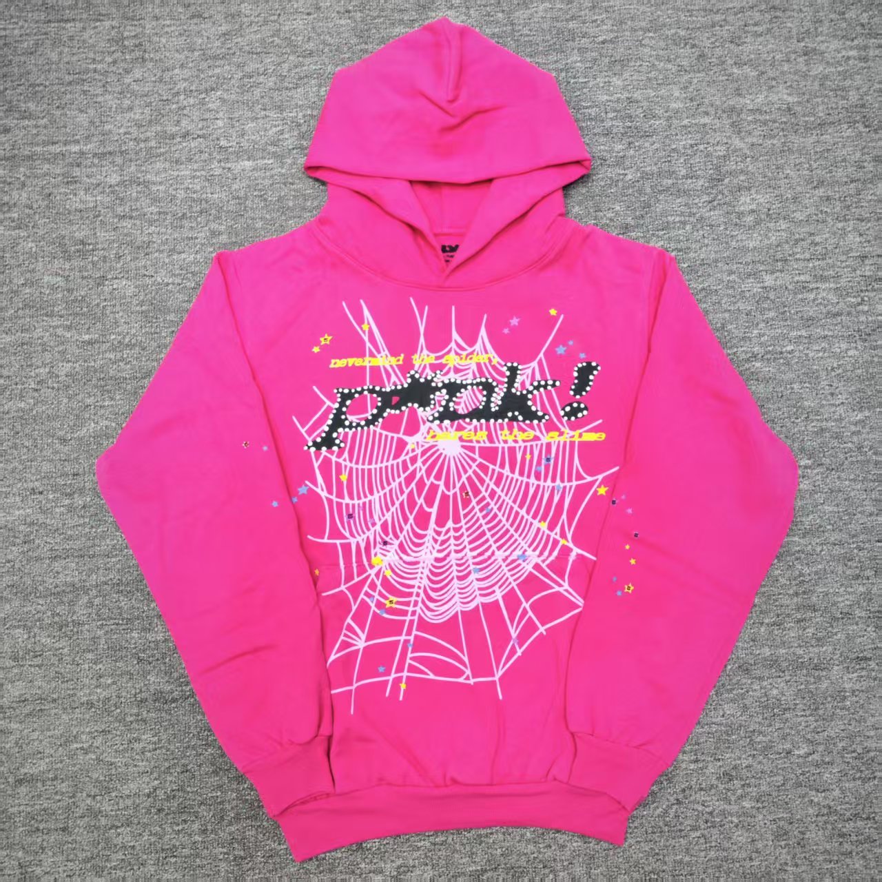 Sp5der HOODIE PINK