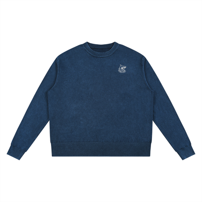 Mineral Wash Oversized Sweater