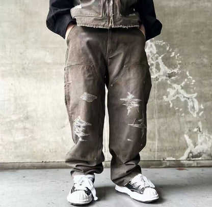 KAMIYA Boro Painter Pant