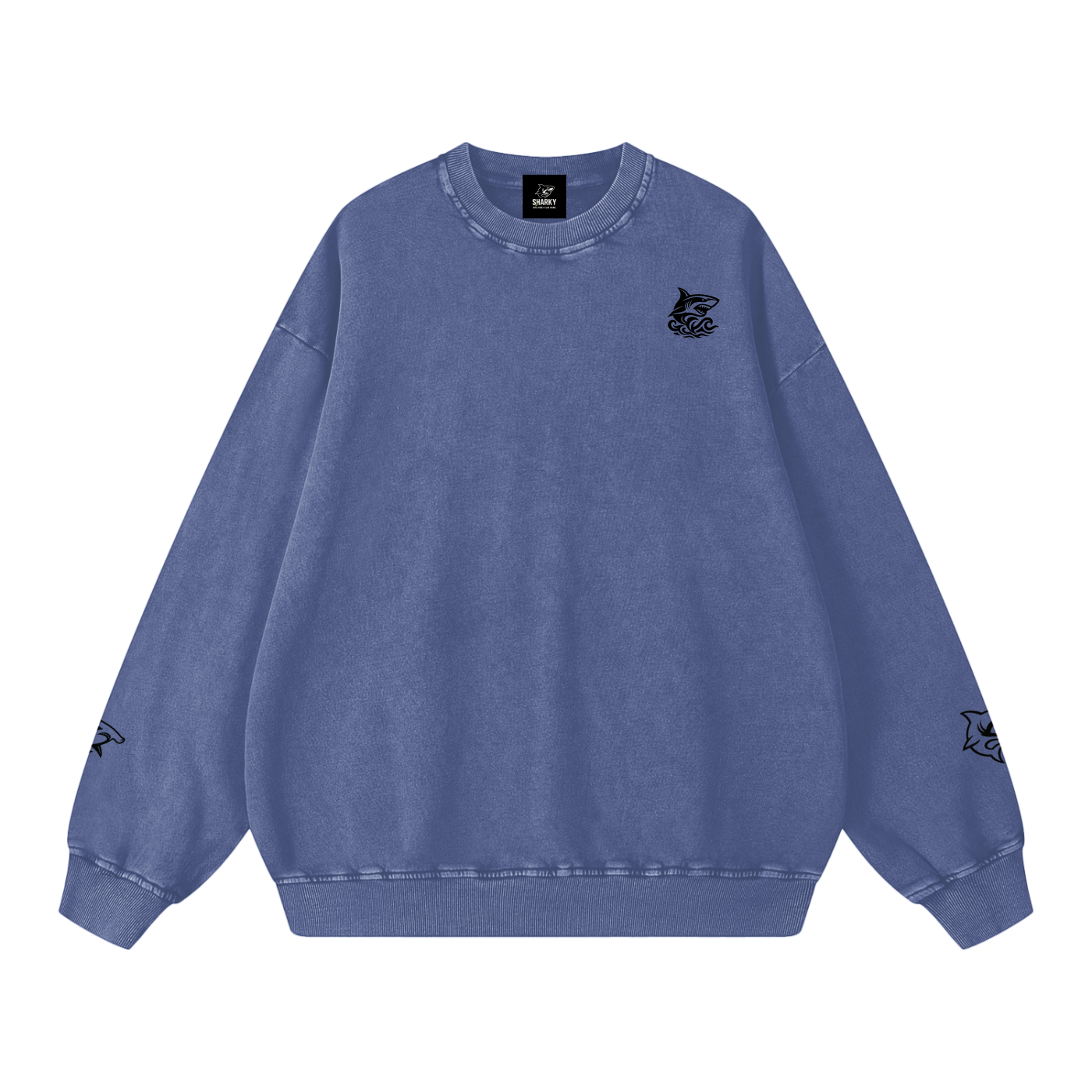 Snow Washed Oversized Sweatshirt