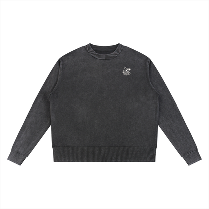 Mineral Wash Oversized Sweater