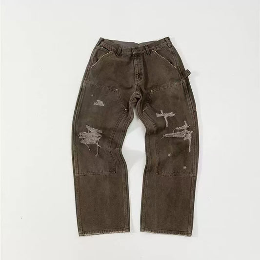 KAMIYA Boro Painter Pant