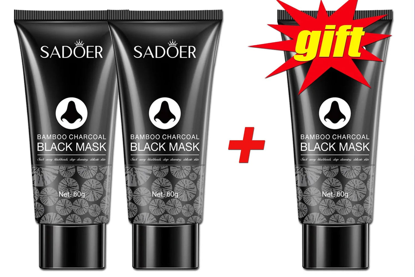 Bamboo Charcoal Nose Blackhead Remover Mask