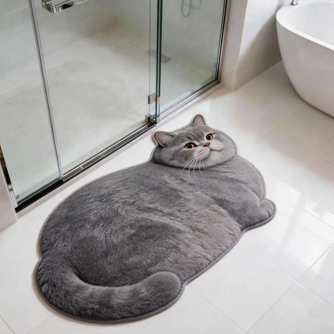 3D Cute Cat Shaped