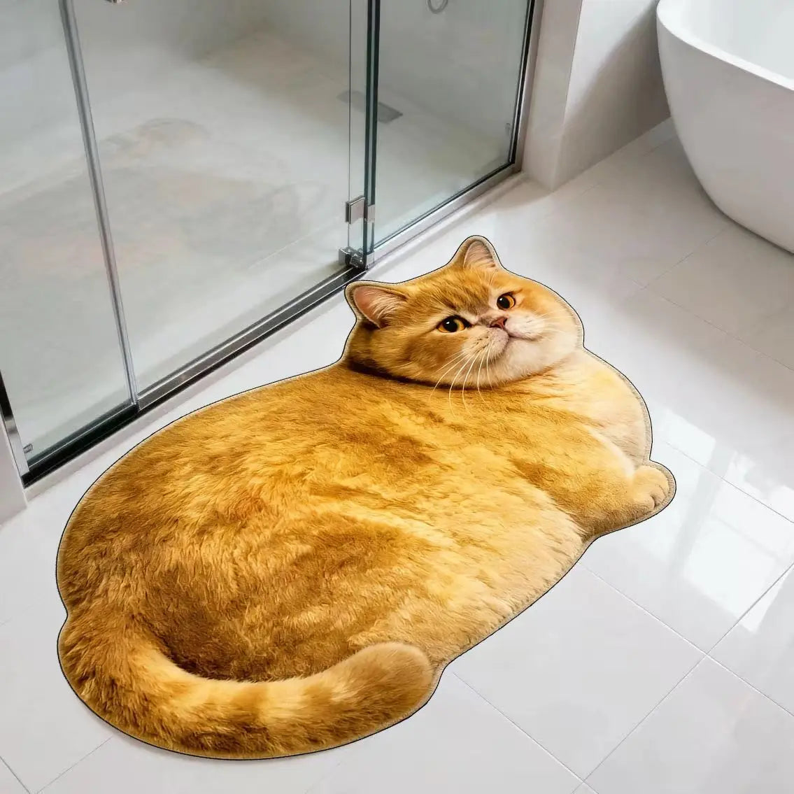 3D Cute Cat Shaped