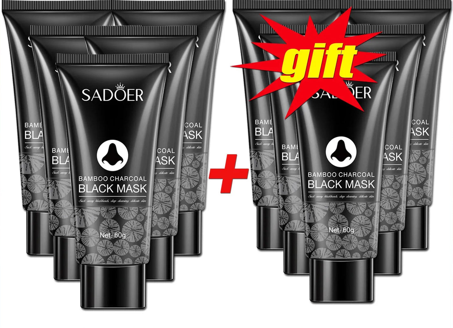 Bamboo Charcoal Nose Blackhead Remover Mask