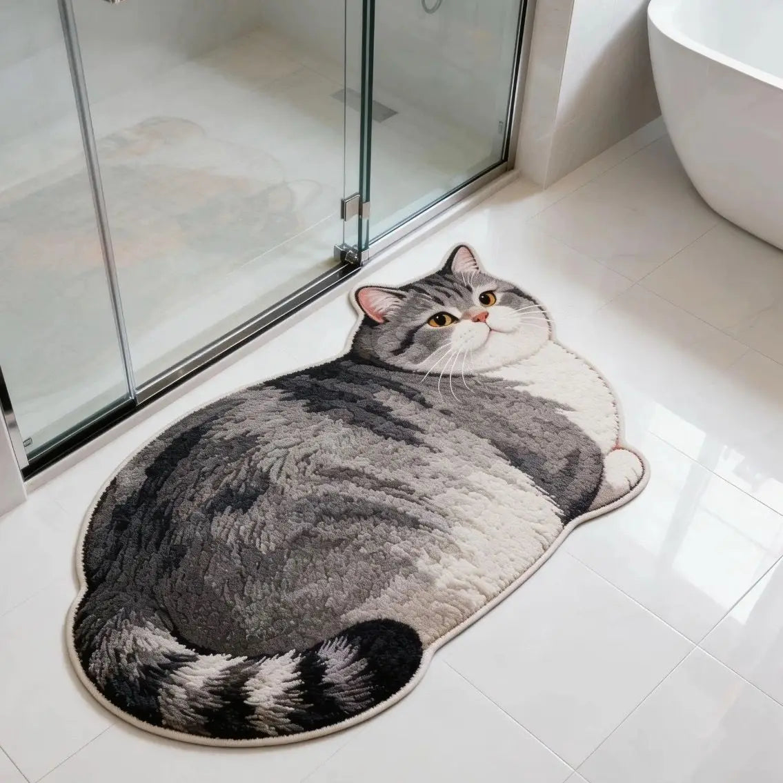 3D Cute Cat Shaped