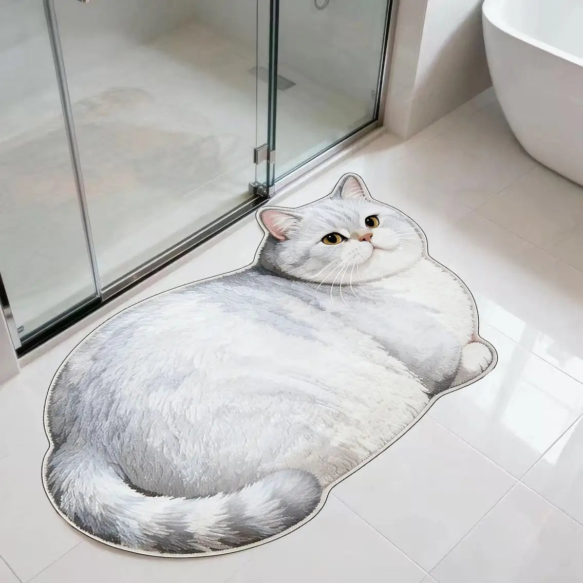 3D Cute Cat Shaped
