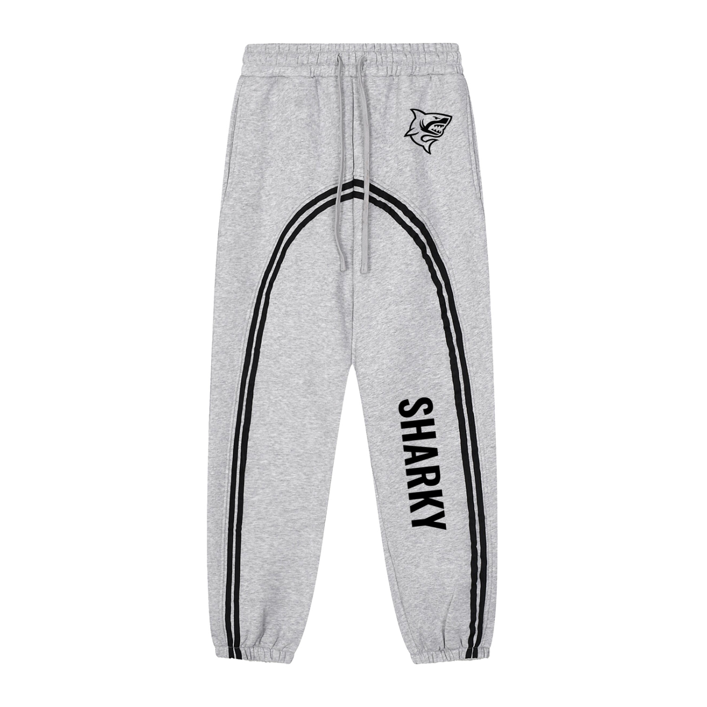 Sun Fade Contrast Tape Fleece Jogged Sweatpants