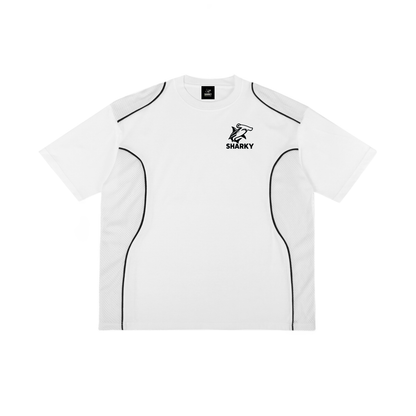 Contrast Piped Panel T-Shirt