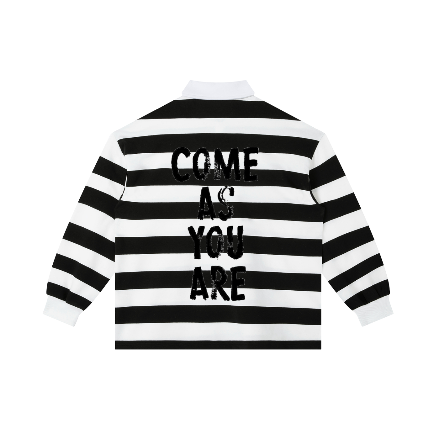 Color Block Stripe Polo Shirt
