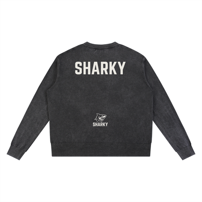 Mineral Wash Oversized Sweater