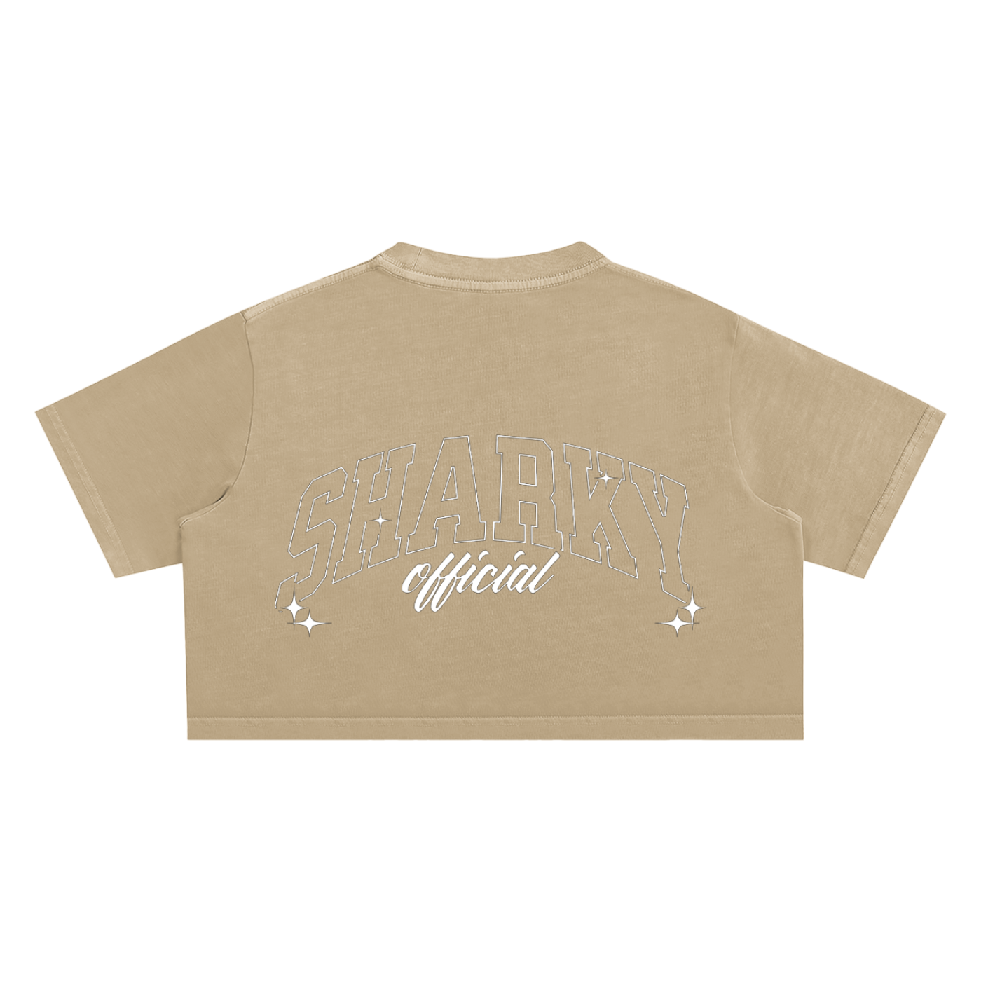 Snow Washed Crop Top