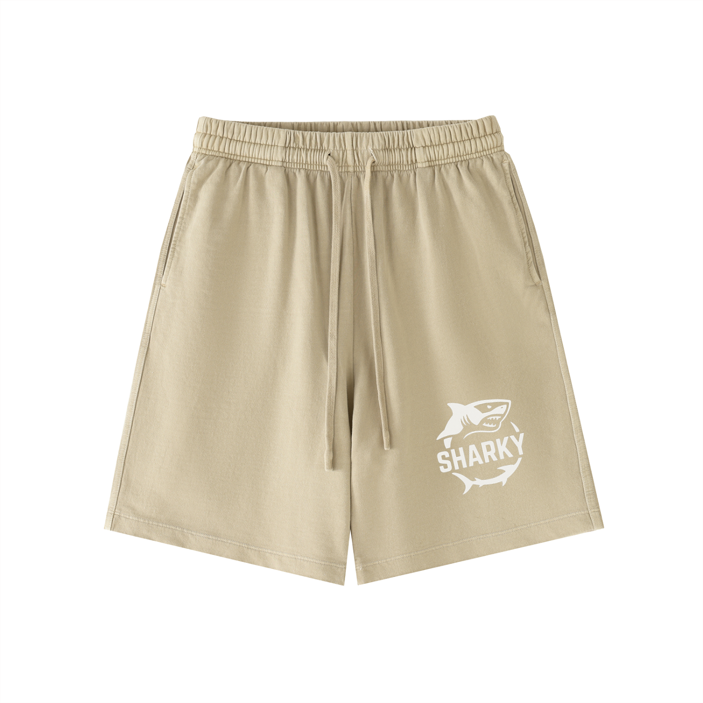 Vintage Wash Cotton Shorts