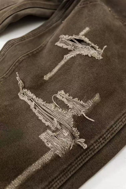 KAMIYA Boro Painter Pant