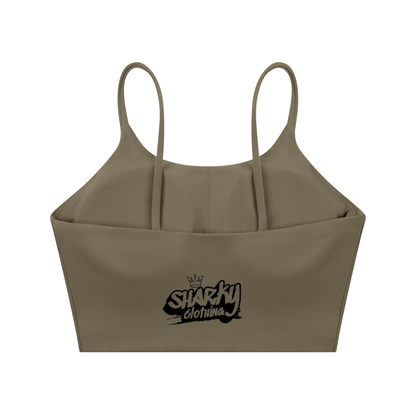 Spaghetti Strap Yoga Sports Bra